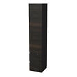 SWISS AQUA TECHNOLOGIES - Swiss Aqua Technologies Cube Way 32,5x163x33 cm armoire de salle de bain murale, décoration pyramidale 3D, marron mat (CUBE3DV351DL2ZHP) - vignette