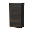 SWISS AQUA TECHNOLOGIES - Cube Way 32,5x63x20 cm armoire de salle de bain suspendue, ouverture à droite, marron mat (CUBE3DH321DPHP) - vignette