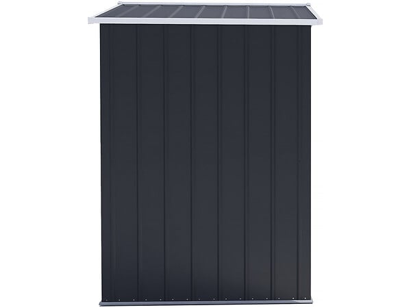 HABITAT ET JARDIN - Abri de jardin en métal avec porte coulissante "Boston" - 2,17 m² - Gris - large