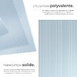 TECTAKE - Plaques doubles SHINY en polycarbonate découpables blanc transparent - vignette