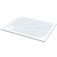 SWISS AQUA TECHNOLOGIES - Swiss Aqua Technologies Limnew 100x80 cm receveur de douche rectangulaire, marbre coulé, blanc (LIMNEW10080) - vignette