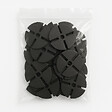 MCCOVER - Cale amortisseur anti bruit 78 mm par 10 pcs McCover Noir - vignette