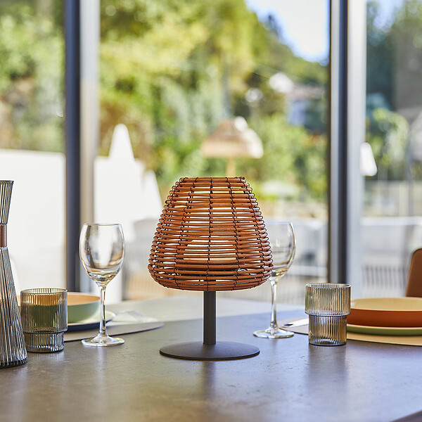 LUMISKY - Lampe de table sans fil STANDY MINI BOHEME H25cm - large