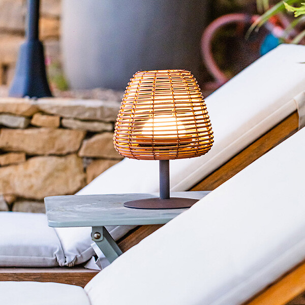 LUMISKY - Lampe de table sans fil STANDY MINI BOHEME H25cm - large