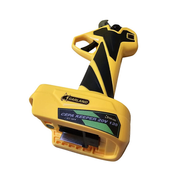 GARLAND - Sécateur électrique sans fil (batterie non incluse) 20V GARLAND CEPA KEEPER 135-V24 Jaune - large