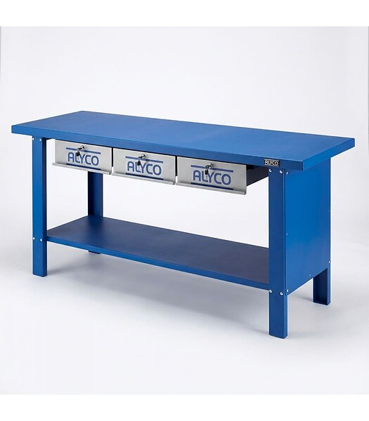 ALYCO - Table De Travail 3 Tiroirs 2 000 Mm Alyco 192677 - large
