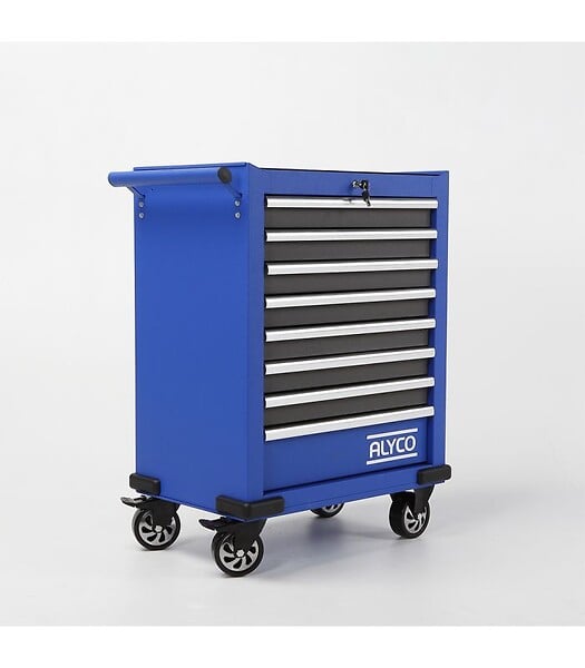 ALYCO - Chariot Métallique 8 Tiroirs Alyco Alyco 129715 - large