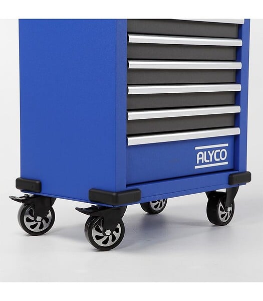 ALYCO - Chariot Métallique 8 Tiroirs Alyco Alyco 129715 - large