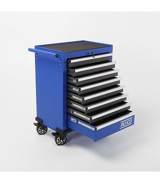 ALYCO - Chariot Métallique 8 Tiroirs Alyco Alyco 129715 - large