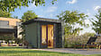 WEKA - Abri de jardin en bois  Amberley 2 - Gris-vert - 9m² - vignette