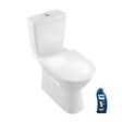 VILLEROY ET BOCH - WC à poser sans bride sortie horizontale O.novo Directflush avec abattant frein de chute + nettoyant - vignette