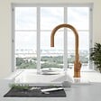 VILLEROY ET BOCH - Robinet cuisine  Umbrella flex bronze - vignette
