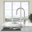 VILLEROY ET BOCH - Robinet cuisine  Umbrella flex acier massif - vignette