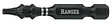 HANGER - 2 embouts impact 1/4'' étoile percée TTX27 longueur 50mm - HANGER - 134070 - vignette