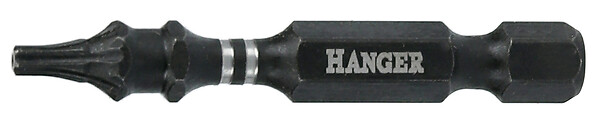 HANGER - 2 embouts impact 1/4'' étoile percée TTX15 longueur 75mm - HANGER - 134091 - large