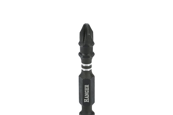 HANGER - 2 embouts impact 1/4'' cruciforme PH3 longueur 50mm - HANGER - 134053 - large