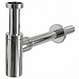ALCA - Siphon de lavabo universel design 100% métal chromé (A400) - vignette