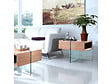 HABITAT ET JARDIN - Table basse "Venezia" - 60 x 60 x 50 cm -  Finition chêne - vignette