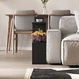 HABITAT ET JARDIN - Table basse en bois "Homemania" - 60 x 20 x 60 cm - Bois Noir - vignette