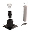 UBBINK - Kit CHEMILUX B22p et B23p PPTL - Entrée plafond D110 - vignette