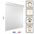 VOLET-MOUSTIQUAIRE - Volet Roulant radio ALU H220 cm x L150 cm blanc - vignette