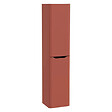 VITRA - Meuble vasque suspendu VitrA Sento Round 80cm Terracotta mat + Colonne version droite - vignette