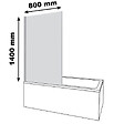 AURYS - Pare bain droit AURYS Raywall noire - vignette