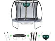 HABITAT ET JARDIN - Trampoline prestige "jumper" 2,44 m et panier basket - vignette