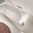 KALDEWEI - Eurowa 170 x 70 cm Baignoire droite 178 L en acier émaillé, sans pieds, blanc alpin (119800010001) - vignette