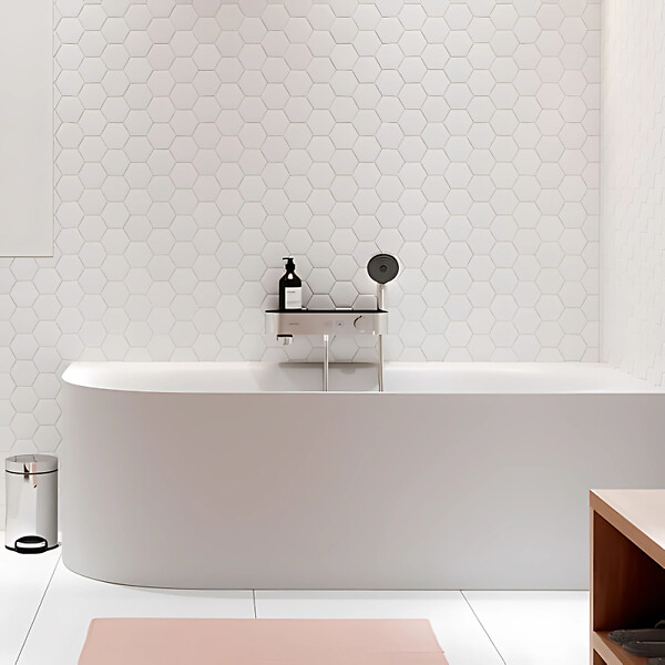 HANSGROHE - Pack mitigeur bain-douche thermostatique ShowerTablet Select + flexible Metaflex + douchette Pulsify Select 3 jets chromé - large
