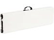 HABITAT ET JARDIN - Banc pliant en métal "Foldy" - 183 x 29 x 42 cm - Blanc - vignette