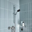 GROHE - Pack douche mécanique Swift 2023 avec ensemble de douche Vitalio Comfort 110 et tablette en angle - vignette