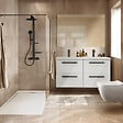 IDEAL STANDARD - Receveur de douche antidérapant Ultra Flat S I.Life recoupable avec bonde largeur 120 x 90 - vignette