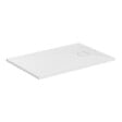 IDEAL STANDARD - Receveur de douche antidérapant Ultra Flat Evo recoupable avec bonde largeur 120 x 80 - vignette