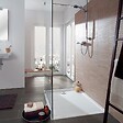 VILLEROY ET BOCH - Receveur de douche antidérapant 140 x 90  Lifetime Plus Cerasoft céramique blanc + Bonde blanc - vignette