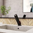 PRESTO - Mitigeur infrarouge sur plage avec RA pour lavabo Linea noir mat - vignette