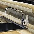 PRESTO - Mitigeur de cuisine pro sur plage pour bar Chef Chrome - vignette