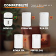 BESTHERM - Filtre HEPA 13 pour déshumidificateur NOVA 5L - BESTHERM - Purificateur d'air – Compatible modèle NOVA 5L – Dimensions 129 x 109.3 x 10 mm - vignette