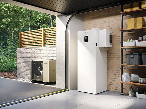 ATLANTIC - Pompe à chaleur hybride Hybrellia 8 kW / 24 kW - ATLANTIC - 524918 - large