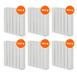 THERMOR - Pack 6 radiateurs électriques 1000 W Baléares 2 - THERMOR - vignette