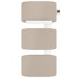 ATLANTIC - Radiateur sèche-serviettes connecté Amarilis mât à droite 650W beige/blanc - ATLANTIC - 862577 - vignette