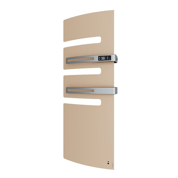 ATLANTIC - Sèche-serviettes connecté Serenis Premium mât à droite 750W + soufflerie 1000W beige - ATLANTIC - 850675 - large