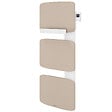 ATLANTIC - Radiateur sèche-serviettes connecté Amarilis mât à gauche 650W beige/blanc - ATLANTIC - 862580 - vignette