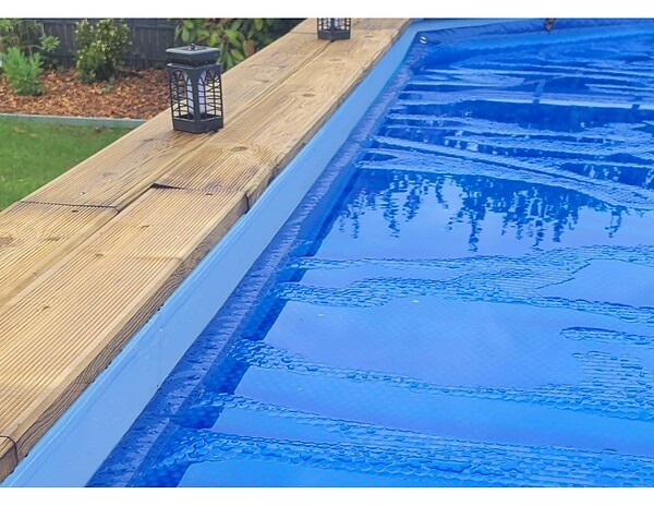 ALTANKA - Bâche à bulles d'été 7.97 x 3.82 m pour piscine BAS7309 - PLAN309L - large