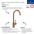 VILLEROY ET BOCH - Robinet cuisine  Umbrella bronze - vignette