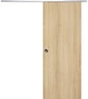GD MENUISERIES - Porte Coulissante Décor Chêne Naturel Honey Oak  H204 x L73 cm, Rail Alu, coquilles - vignette