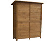 HABITAT ET JARDIN - Armoire de jardin "Espacio" - 140 x 49 x 162 cm - Marron - vignette