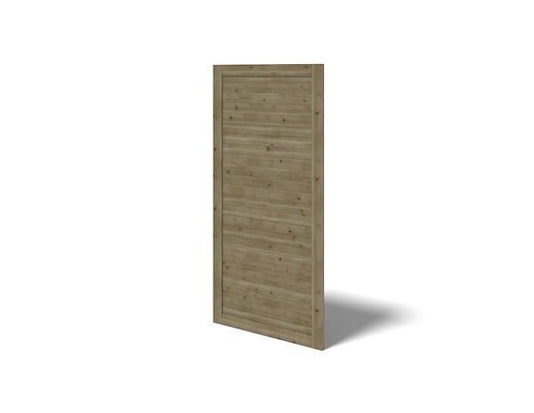 ALTANKA - Pergola de jardin 4.04x4.04m avec panneaux - traité - ALT125 - large