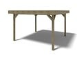 ALTANKA - Pergola de jardin 4.04x4.04m avec panneaux - traité - ALT133 - vignette