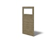 ALTANKA - Pergola de jardin 4.04x4.04m avec panneaux - traité - ALT135 - vignette
